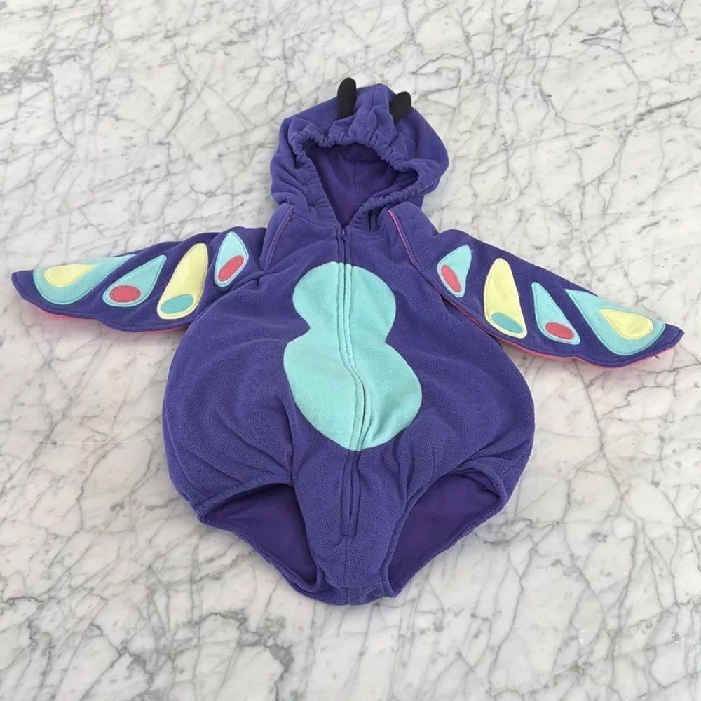 Butterfly Bubble Romper Costume Sz 6-9 Mo